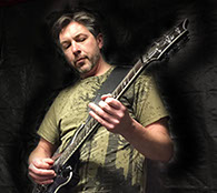 Bryan Collin of The Far Cry, a progressive rock band from Connecticut.