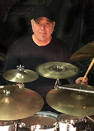 Robert Hutchinson (drums, percussion) of The Far Cry, progressive rock from a band from Connecticut, USA.